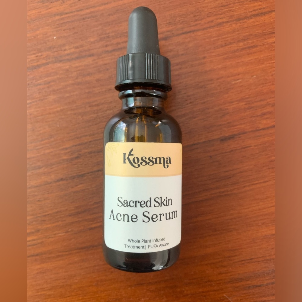 KOSSMA Sacred Skin Acne Serum Clean Organic Natural Beauty